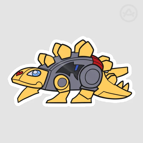 Snarl - Dinobots Babies! - Die Cut Stickers