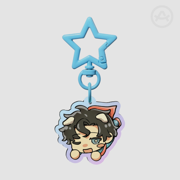 DC COMICS | Jon Kent Rainbow Acrylic Keychains