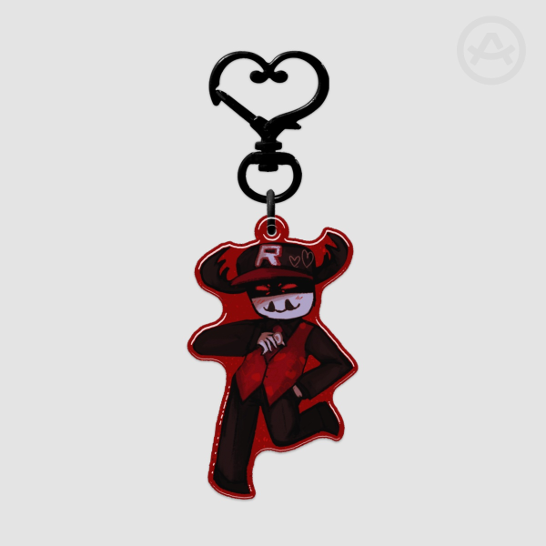 Regretevator- Valentine's Day Pest Epoxy Glitter Charm