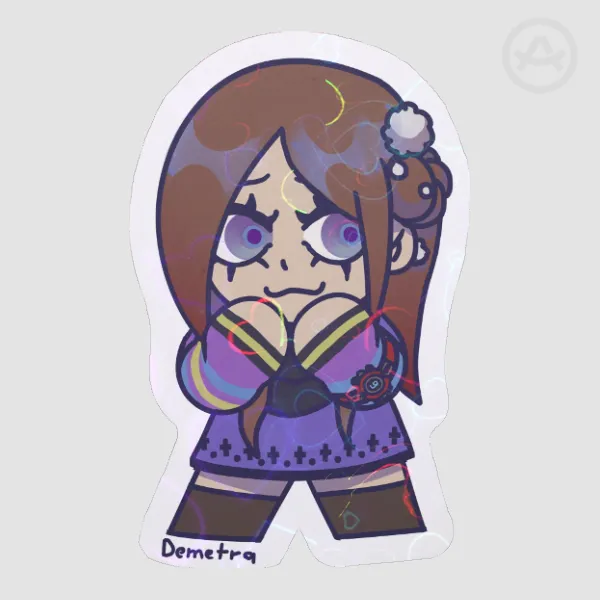 Akane holo sticker