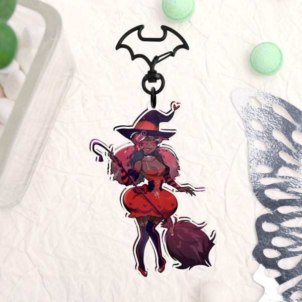 Witch Velvette - Hazbin Hotel Keychain