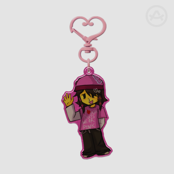 Regretevator- Valentine's day Infected GIitter Epoxy charm