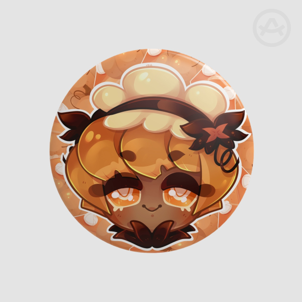 Pumpkin Pie Cookie Button