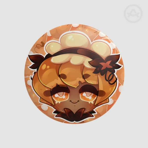 Pumpkin Pie Cookie Button