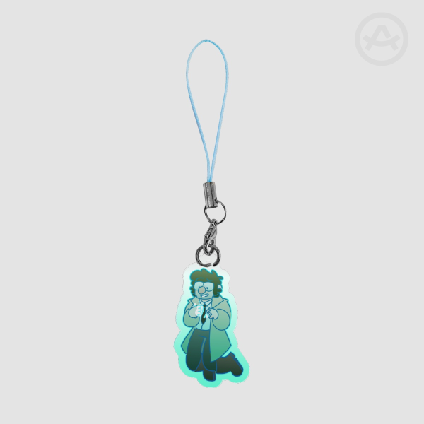 Ghost Ford Phone Charm