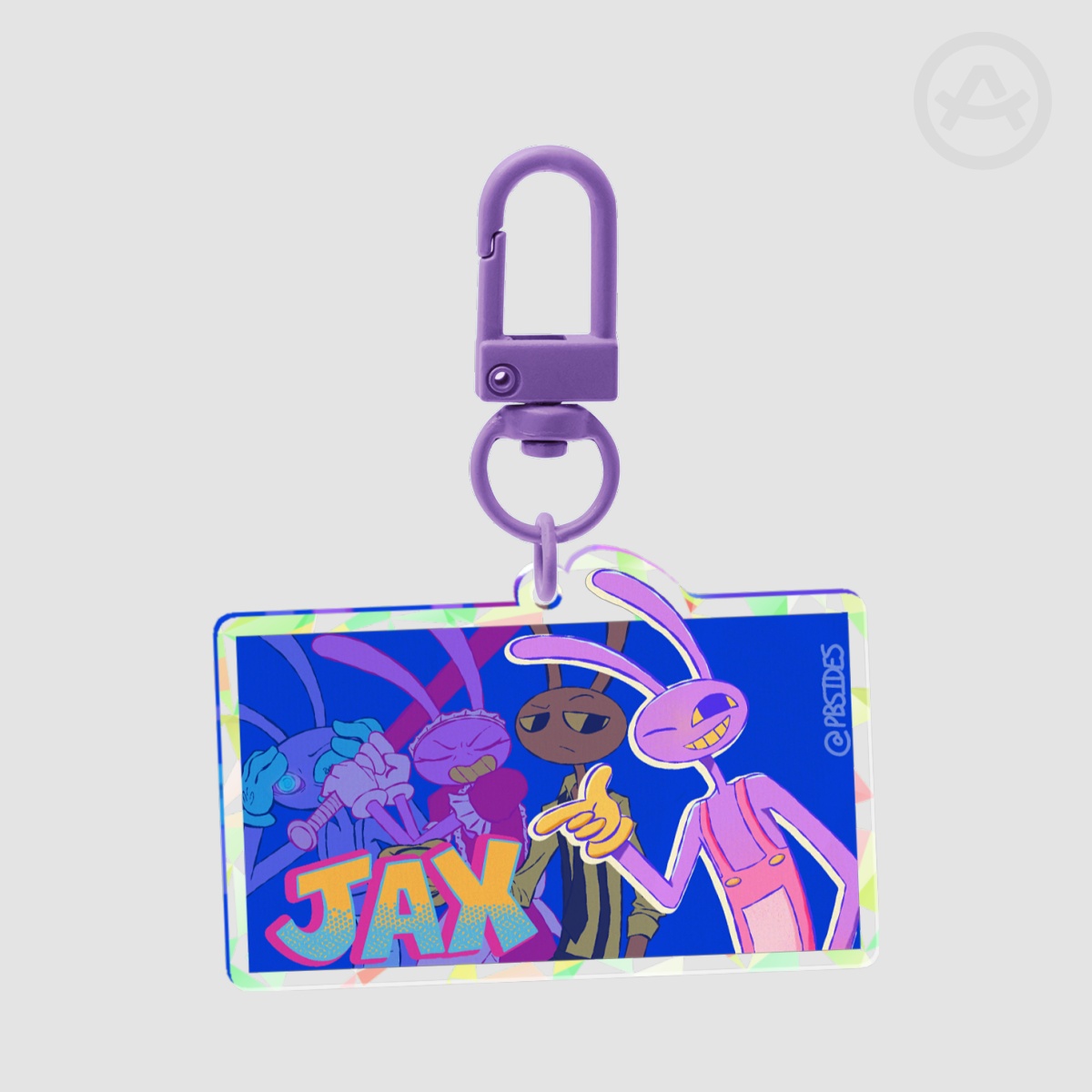 Jax Broken Glass Acrylic Keychains