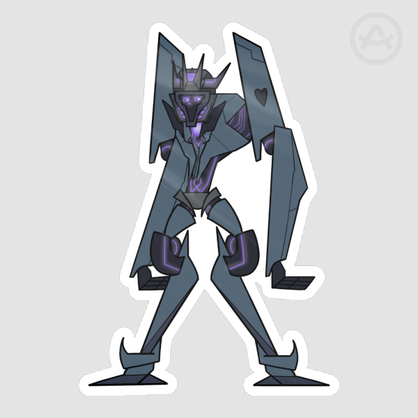 TFP Soundwave - Robot Drama Island - Die Cut Stickers