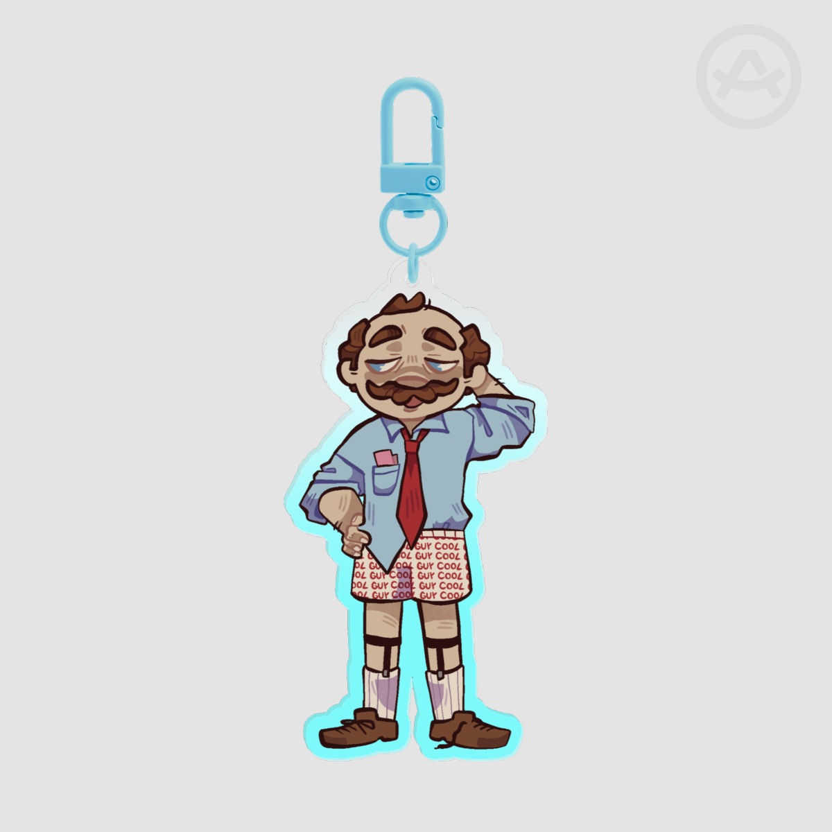 Ron Stampler Acrylic Keychain