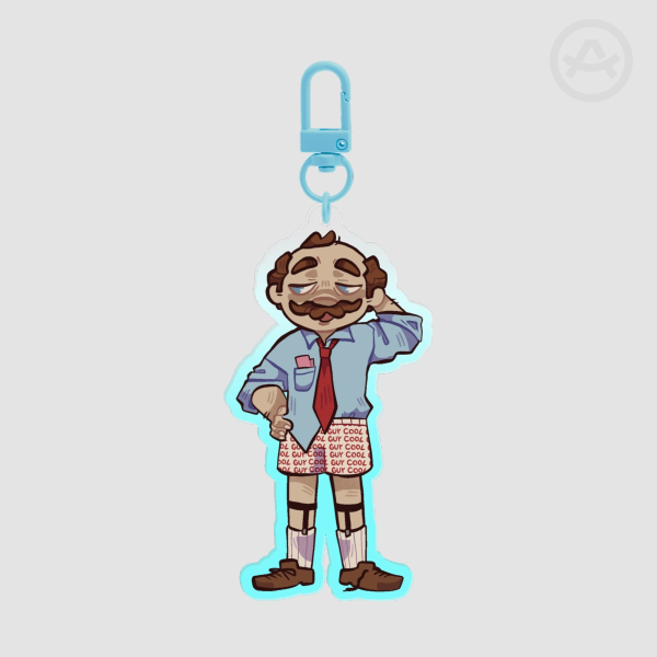 Ron Stampler Acrylic Keychain