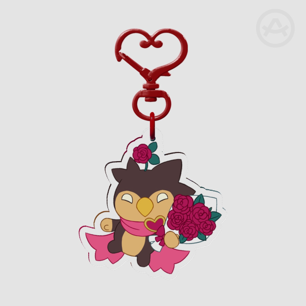 Bubby Valentine's Day Keychain