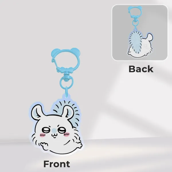 Double-Sided Momonga Acrylic Keychain