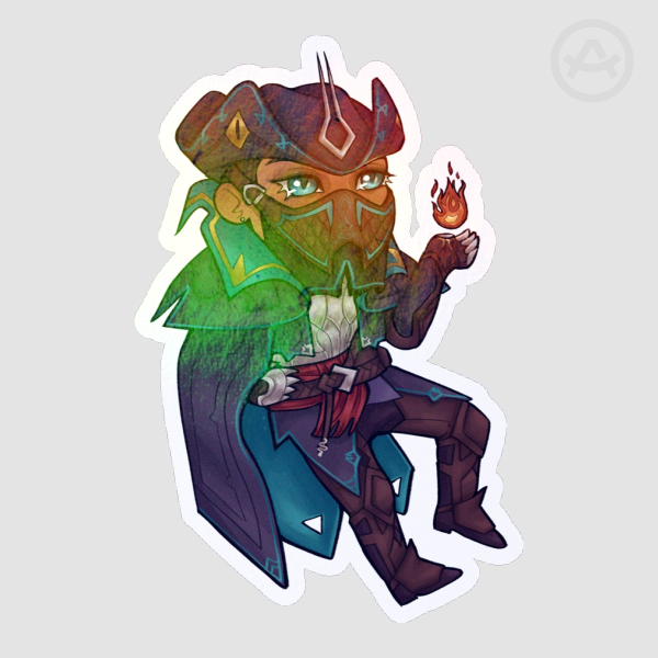 The Viper 77mm sticker