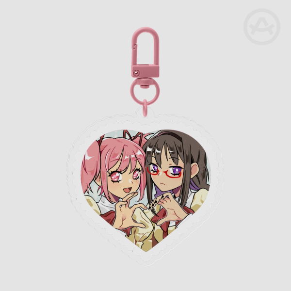 Madoka x Homura Acrylic Keychain