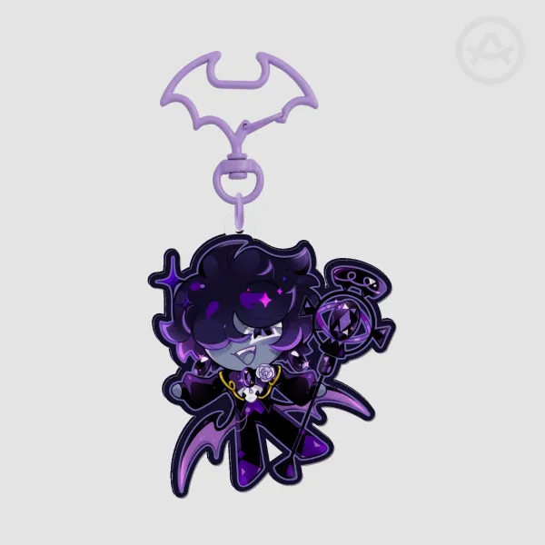 Black Sapphire Cookie: Full-bleed Charm