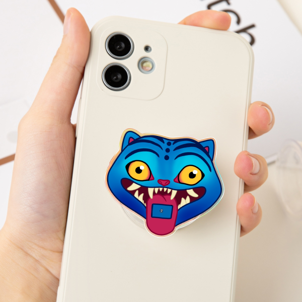 Derpy Acrylic Airbag Phone Holder - 1.96"(50mm), Rainbow