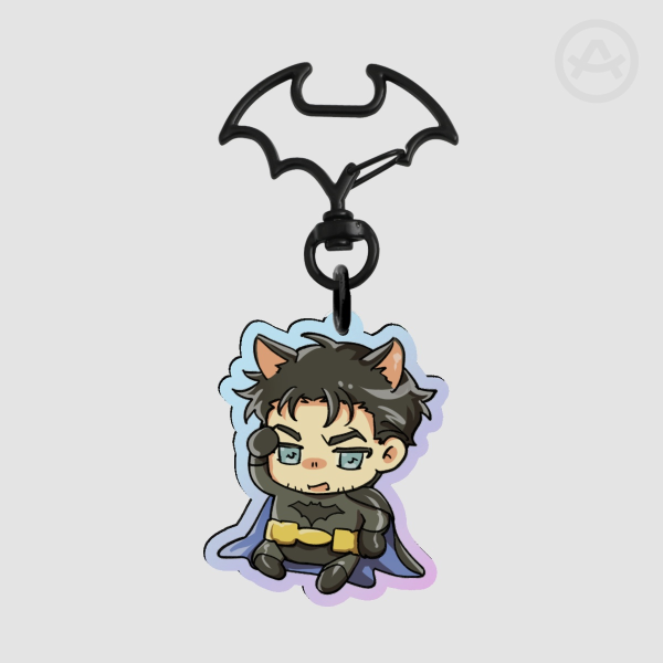 DC COMICS | Bruce Wayne Rainbow Acrylic Keychains