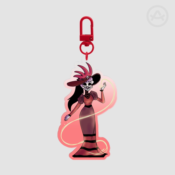Hazbin Hotel: Rosie Colored Edge Acrylic Keychain