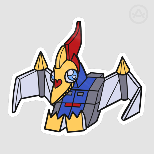 Swoop - Dinobots Babies! - Die Cut Stickers