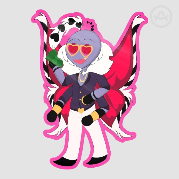 Valentino Doll Sticker