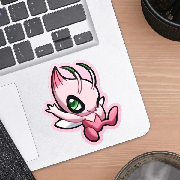 Shiny Celebi Die-Cut Sticker