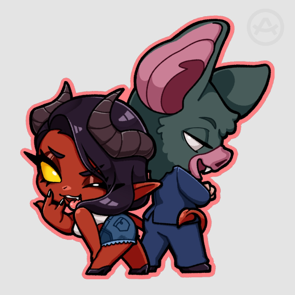 [ Dispatch ] Malevola and Sonar Sticker
