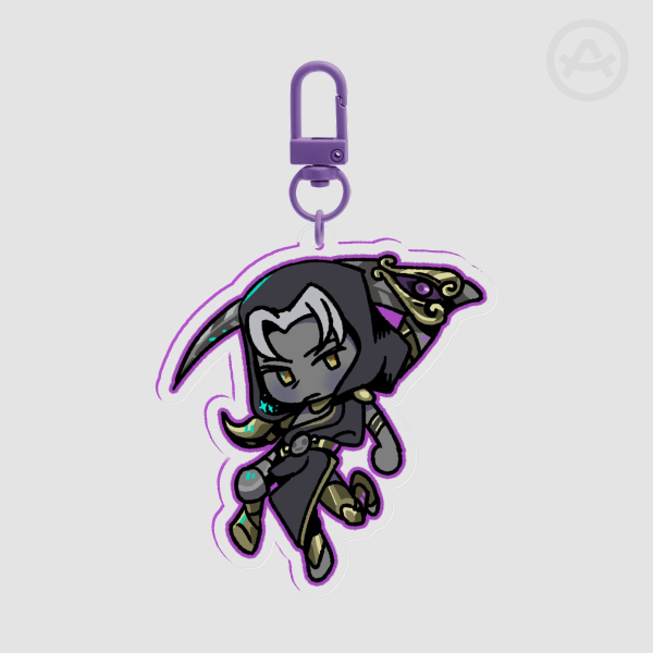 Thanatos Acrylic Keychain