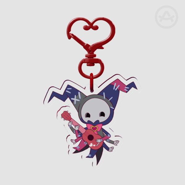 Poppet Valentine's Day Keychain