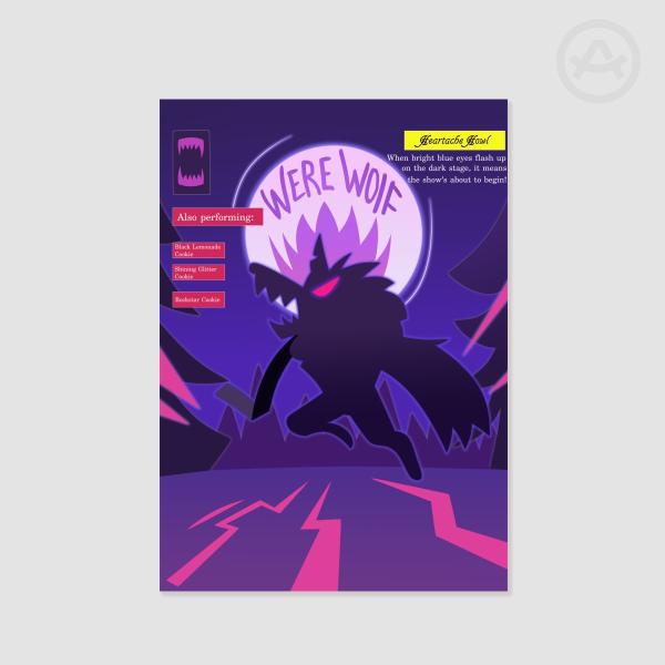 WERETOFLOW - DIN A3 Poster