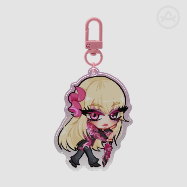 xlov rui - epoxy acrylic keychain
