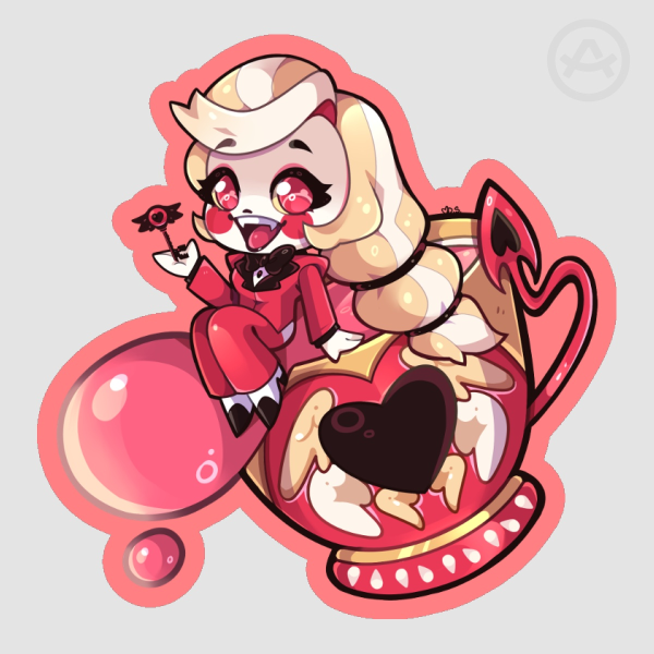 Teatime Charlie Sticker