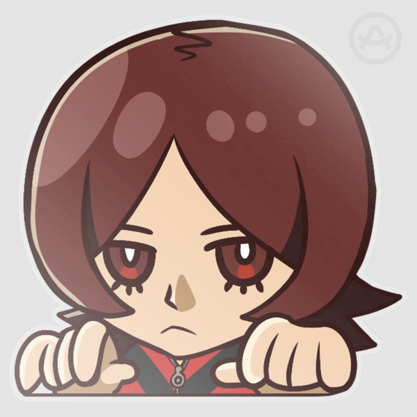 [Persona 2] Tatsuya Suou EP Peekaboo Sticker