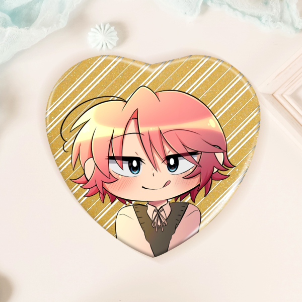 West Heart Button