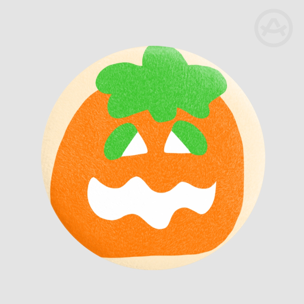 Pillsbury Spooky Cookies: Pumpkin Plush Badge