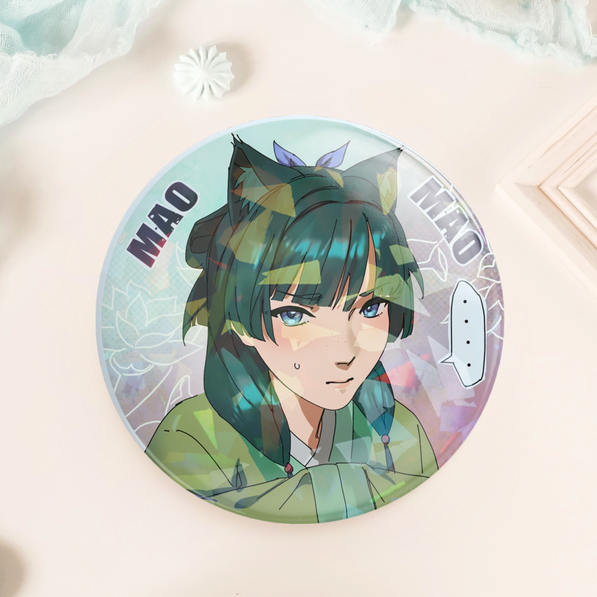 Mao Mao (Button Pin)