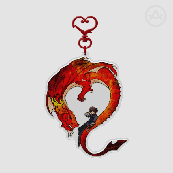 Caim & Angelus (Keychain) - Drakengard