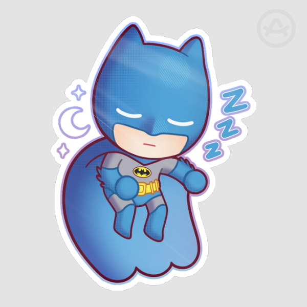 Batman | Sleepy Series | Die Cut Stickers