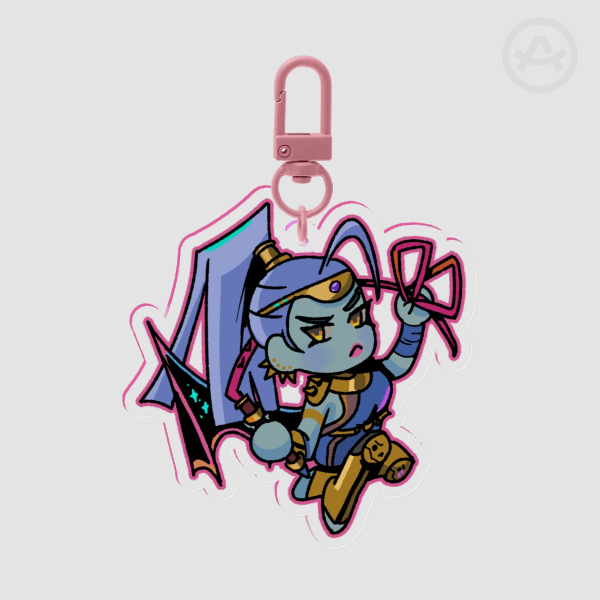 Megaera Acrylic Keychain