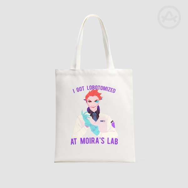 Lobotomized at Moira's Lab Canvas Tote Bag