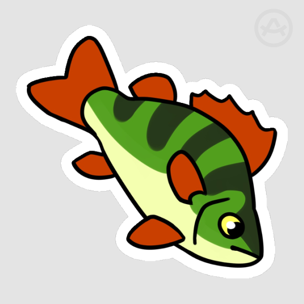 Perch sticker