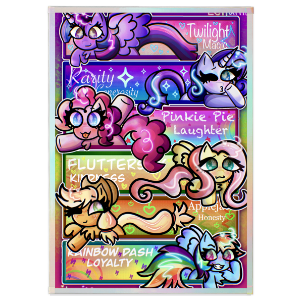 MLP: Mane 6 Art Board