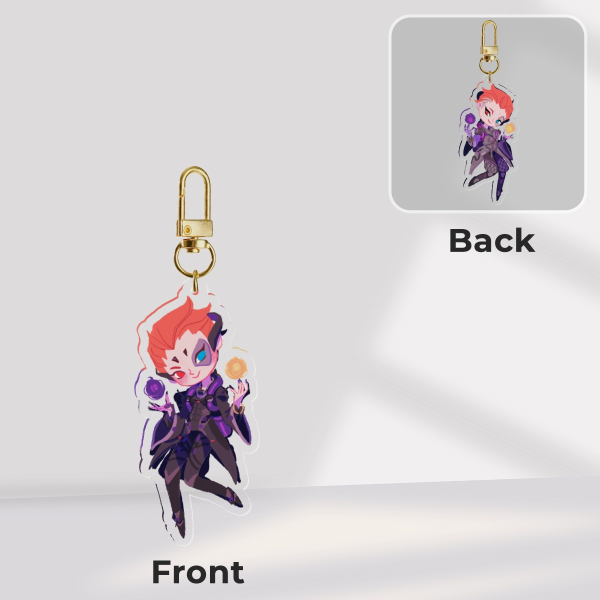 Moira Double sided Acrylic Keychains