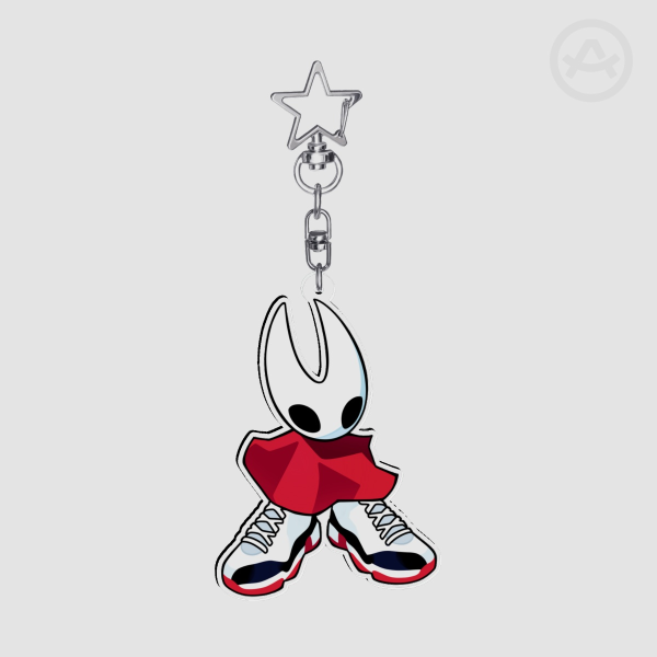 Hornet Silksong Shoes Keychain