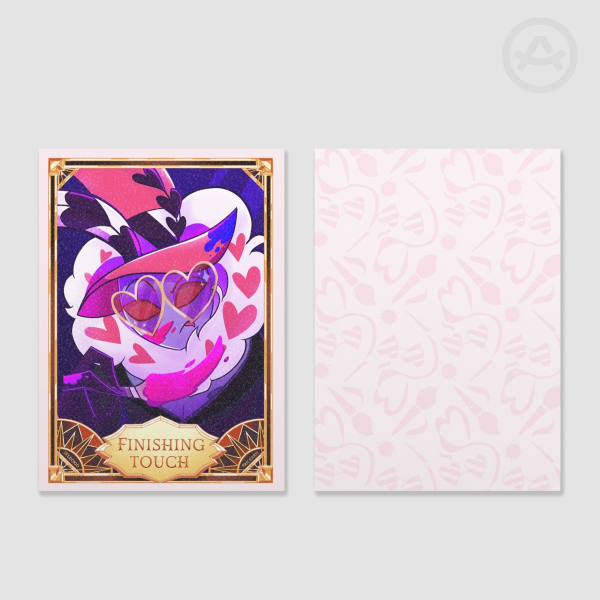 Valentino “Finishing Touch” unofficial Holographic trading card