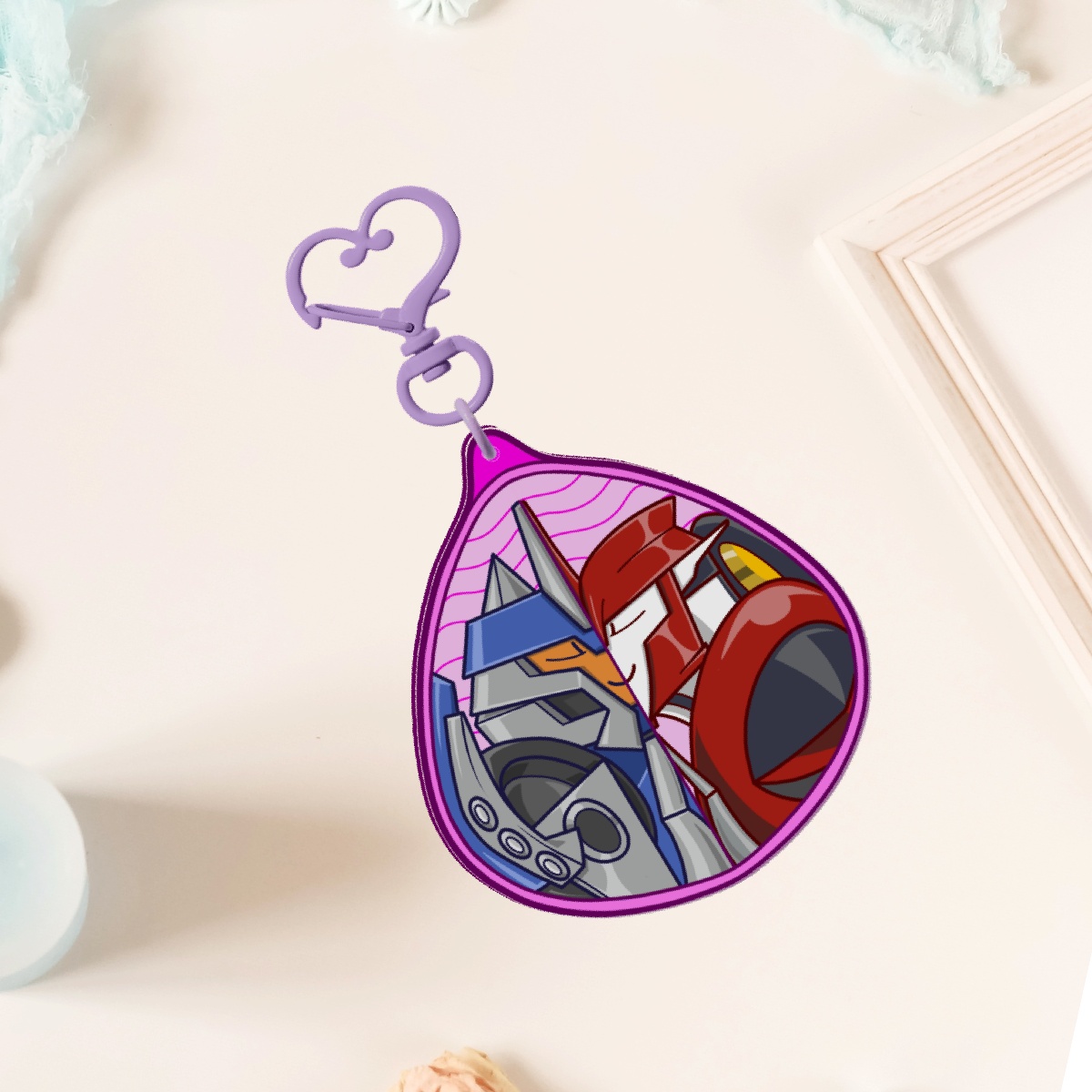 KOBD Lovely Kiss - Acrylic Keychains