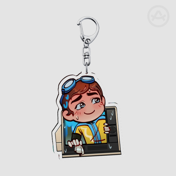 Waterboy Acrylic Keychain