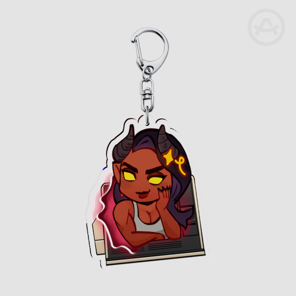 Malevola Acrylic Keychain