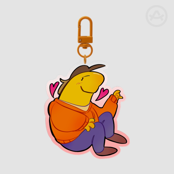 Smiling Friends | Charlie Dompler | Keychain