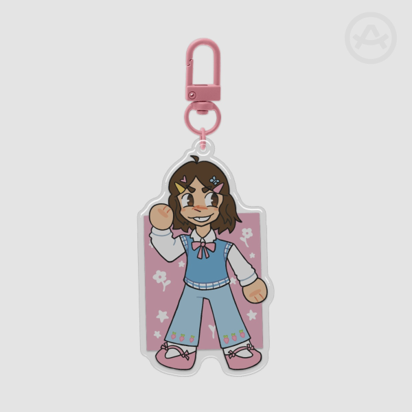 Grace Chasity Acrylic Keychain