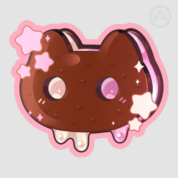 SU Cookie Cat Sticker