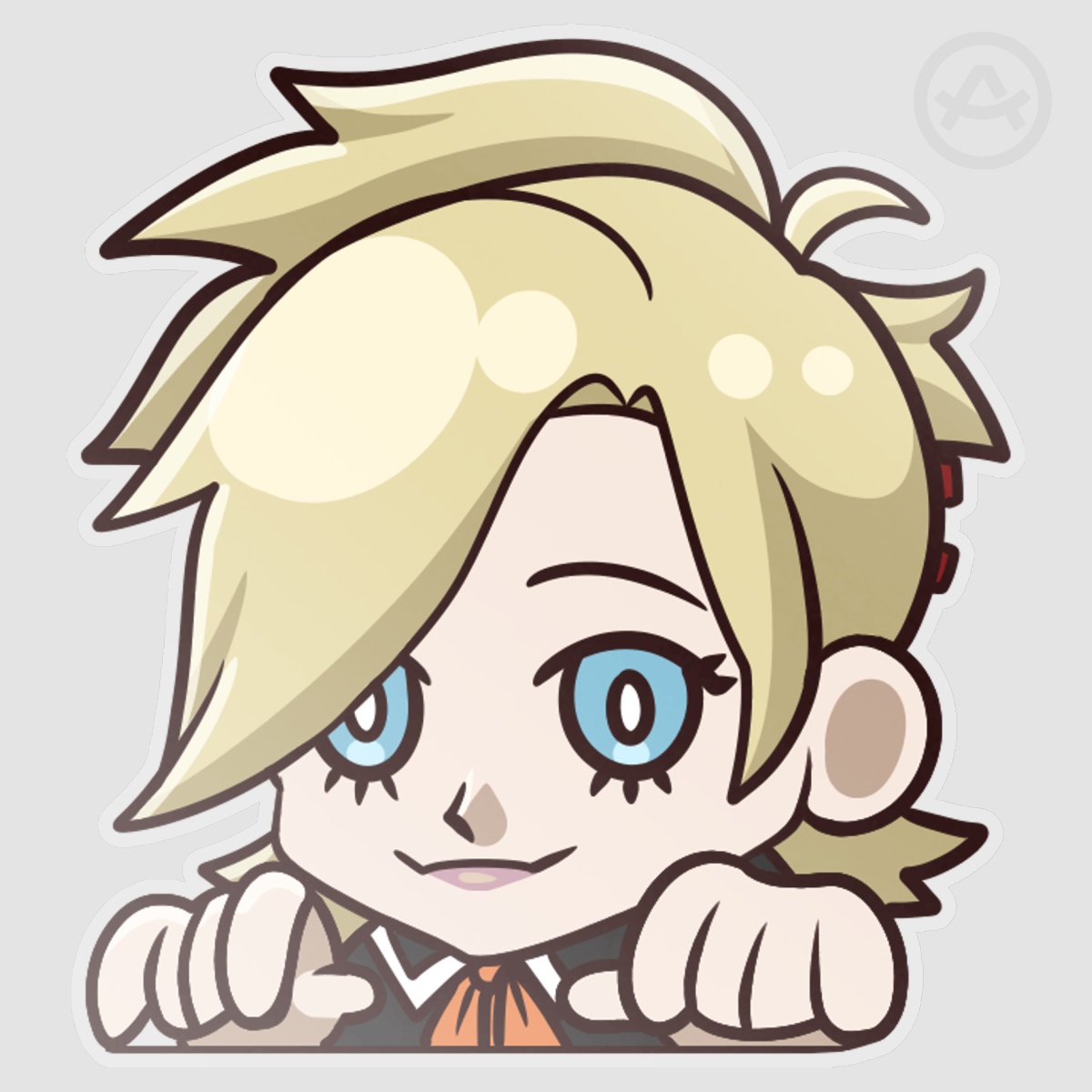 [Persona 2] Lisa Silverman Peekaboo Sticker
